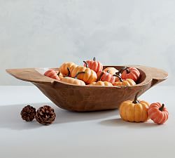 Handcrafted Faux Mini Pumpkins