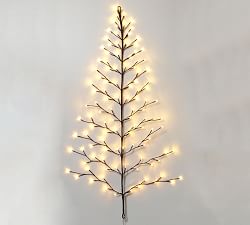 Lit LED Tree Shaped Wall Decor | Pottery Barn