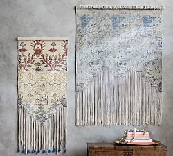 Cotton Fringed Rug Tapestry