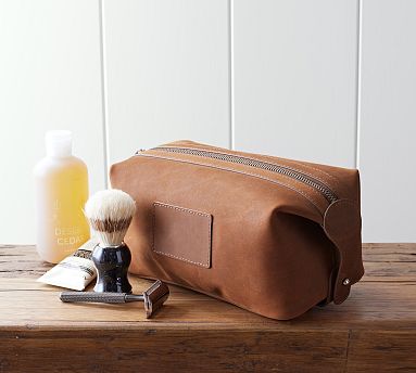 Grant Leather Toiletry Bag 