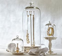 Glass Cloche Jewelry Storage