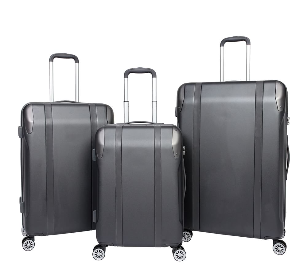 Pottery Barn Luggage Collection Charcoal Pottery Barn