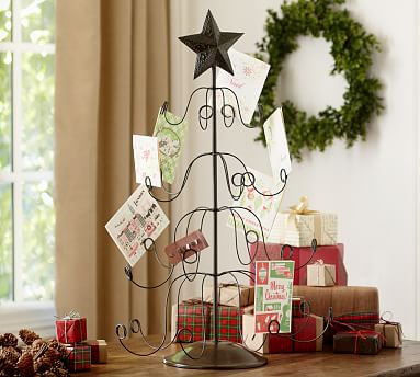 Tree Holiday Card Holder | Pottery Barn