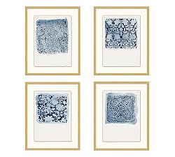 Textile Stamp Framed Prints | Pottery Barn