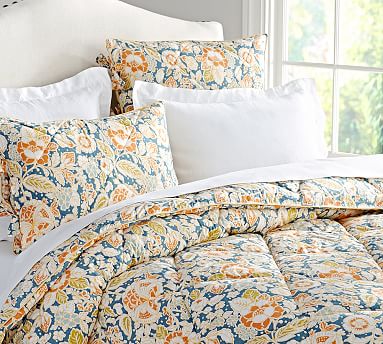 Maggie Floral Comforter & Shams | Pottery Barn