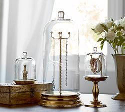 Glass Cloche Jewelry Storage