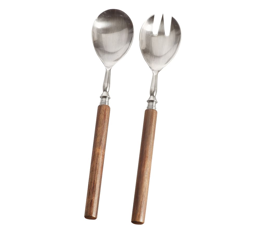 Mango Wood Handled Serving Utensils