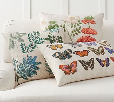 Pottery barn butterfly pillow best sale