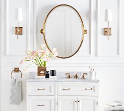 Kensington Oval Pivot Mirror