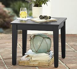 Hampstead Painted Side Table, Black