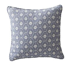 Kaila Trellis Printed Pillow Cover Pottery Barn