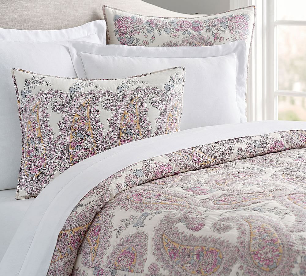 Melody Print Quilt &amp; Shams