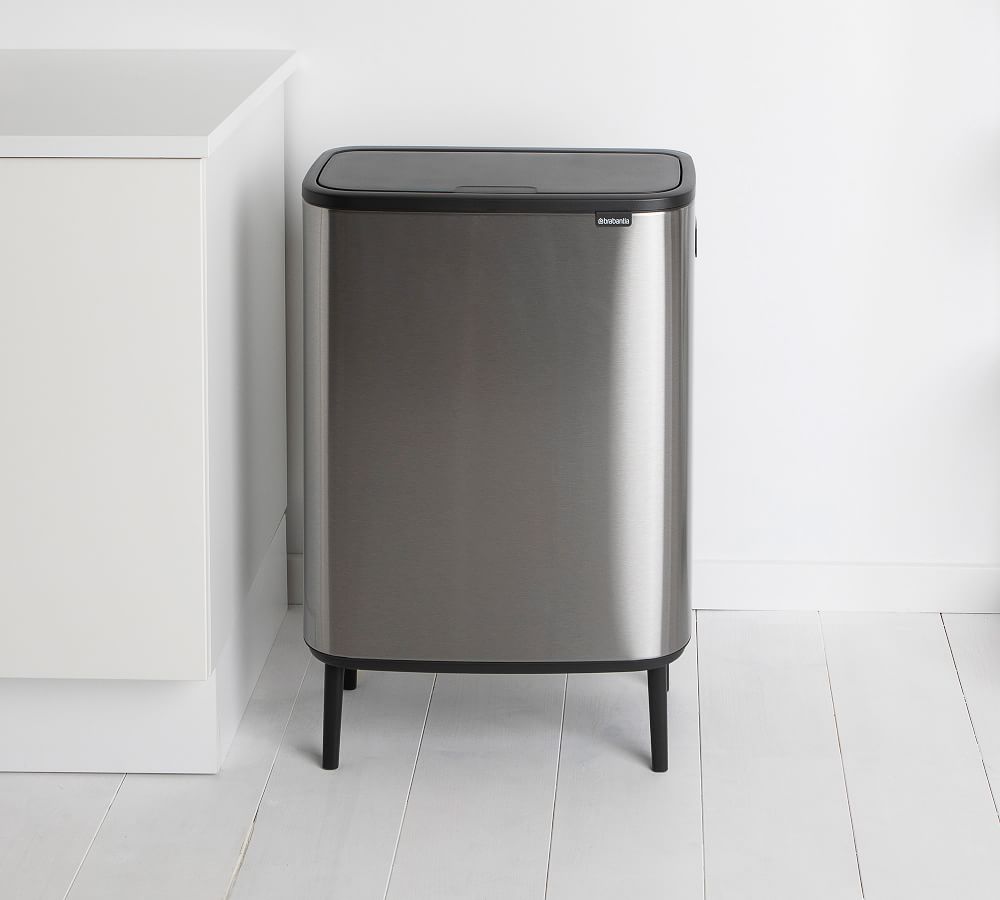 Brabantia Bo Touch Trash Can Large Pottery Barn