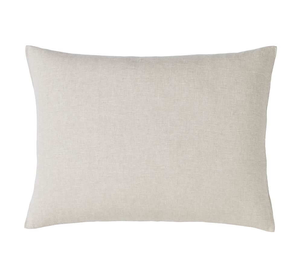 Belgian Flax Linen King Lounger Sham - Set of 2-Flax