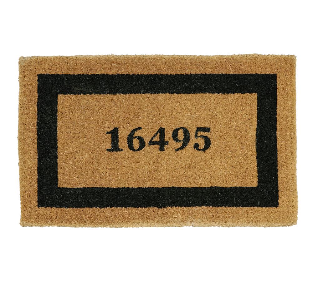 Personalized Framed Doormat - Zwiers