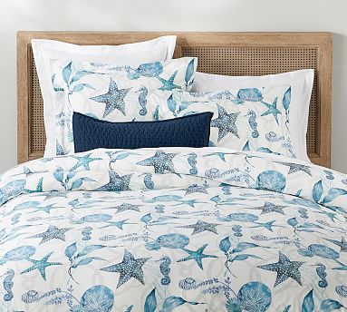 Pottery Barn Organic Cotton hotsell Duvet Cover