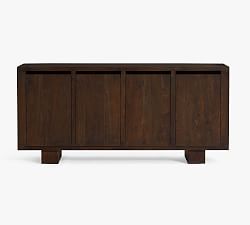 Madera 77" Wood Buffet, Coffee Bean