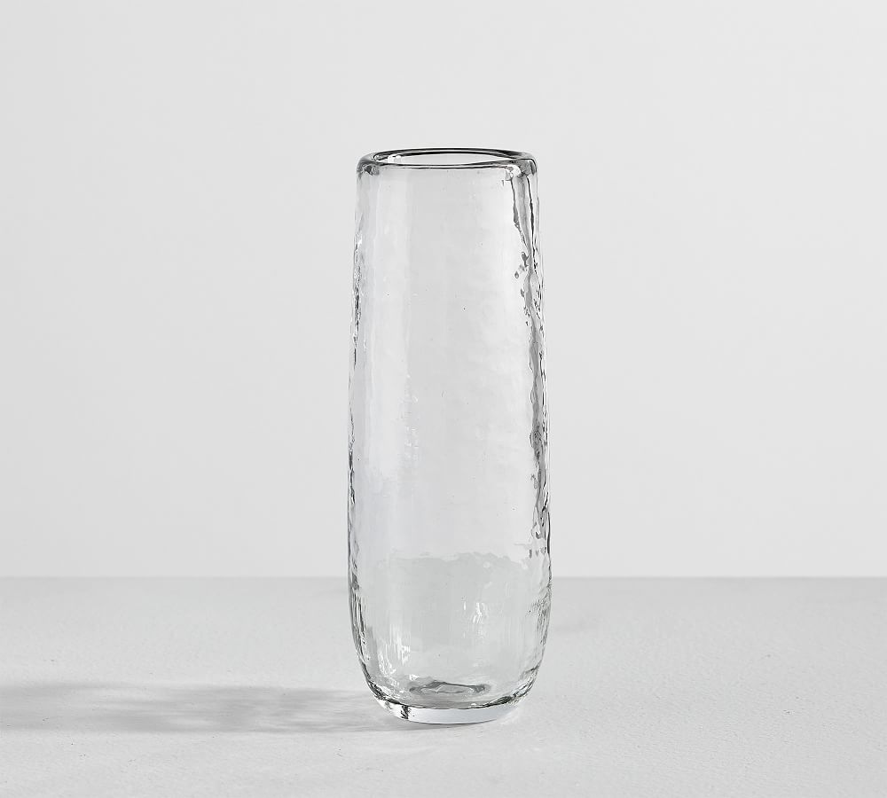Hammered Handcrafted Stemless Champagne Flutes
