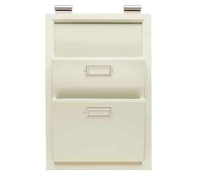 Pottery Barn Daily Organization System - Creamy White outlet