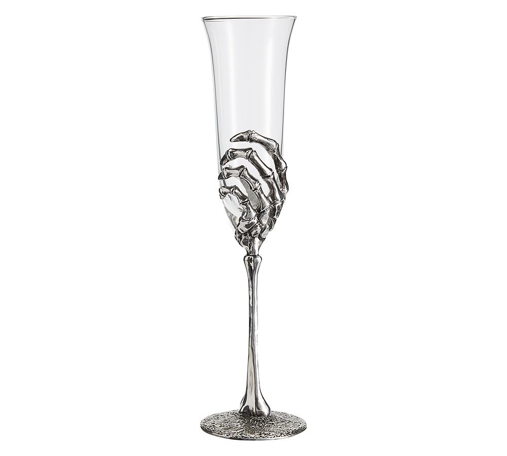 Skeleton Champagne Glass