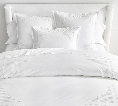 Pottery barn king size newest duvet cover