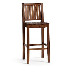 Abbott Outdoor Bar Stool, Brown