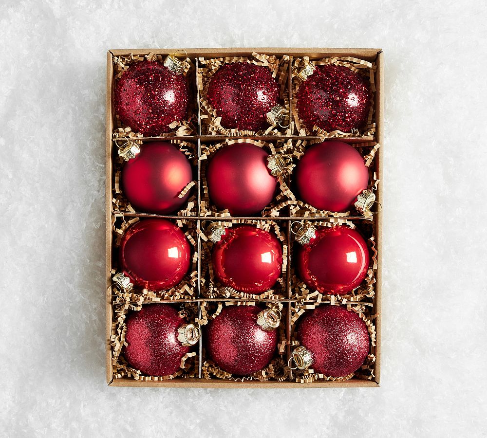 Mixed Ornaments - Set of 12