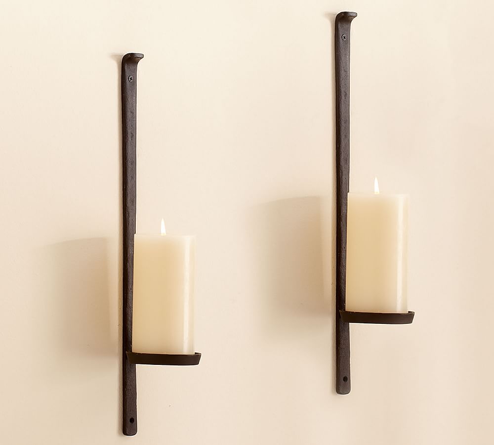 Artisanal Wall-Mount Candleholder