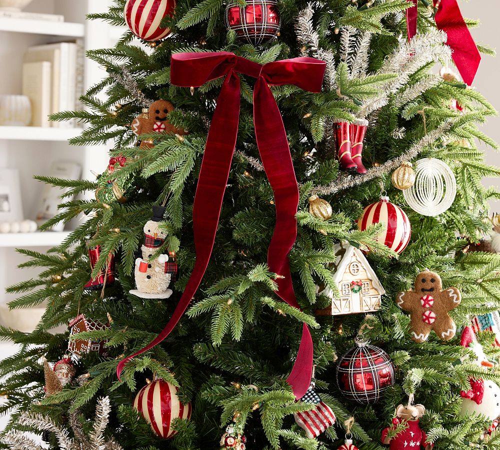 Bow Tree Clips Set of 6 Pottery Barn