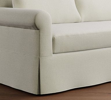 York Roll Arm Deep Seat Furniture Slipcovers | Pottery Barn