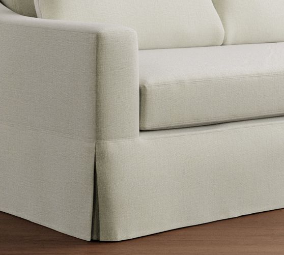 York Slope Arm Deep Seat Furniture Slipcovers | Pottery Barn