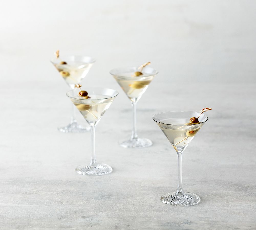 Pottery Barn Martini Glasses