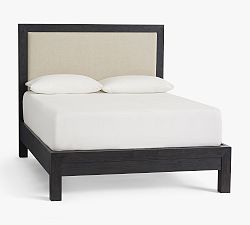 Linwood Platform Bed, Dusty Charcoal, Queen