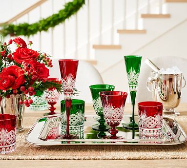 Vintage glassware on sale