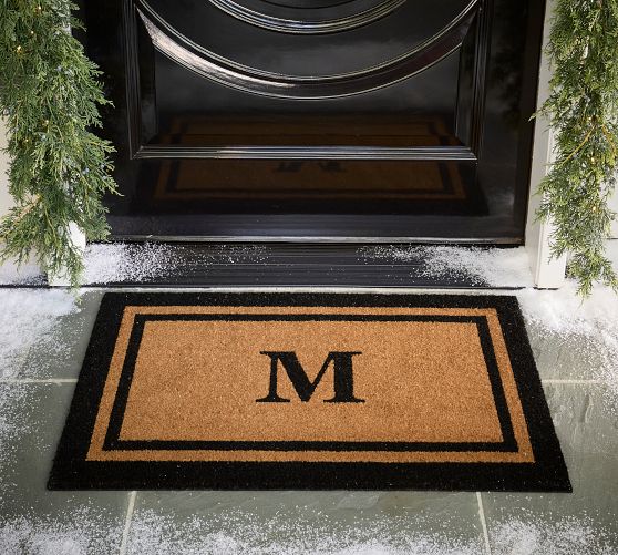 Personalized Double Frame Doormat Pottery Barn