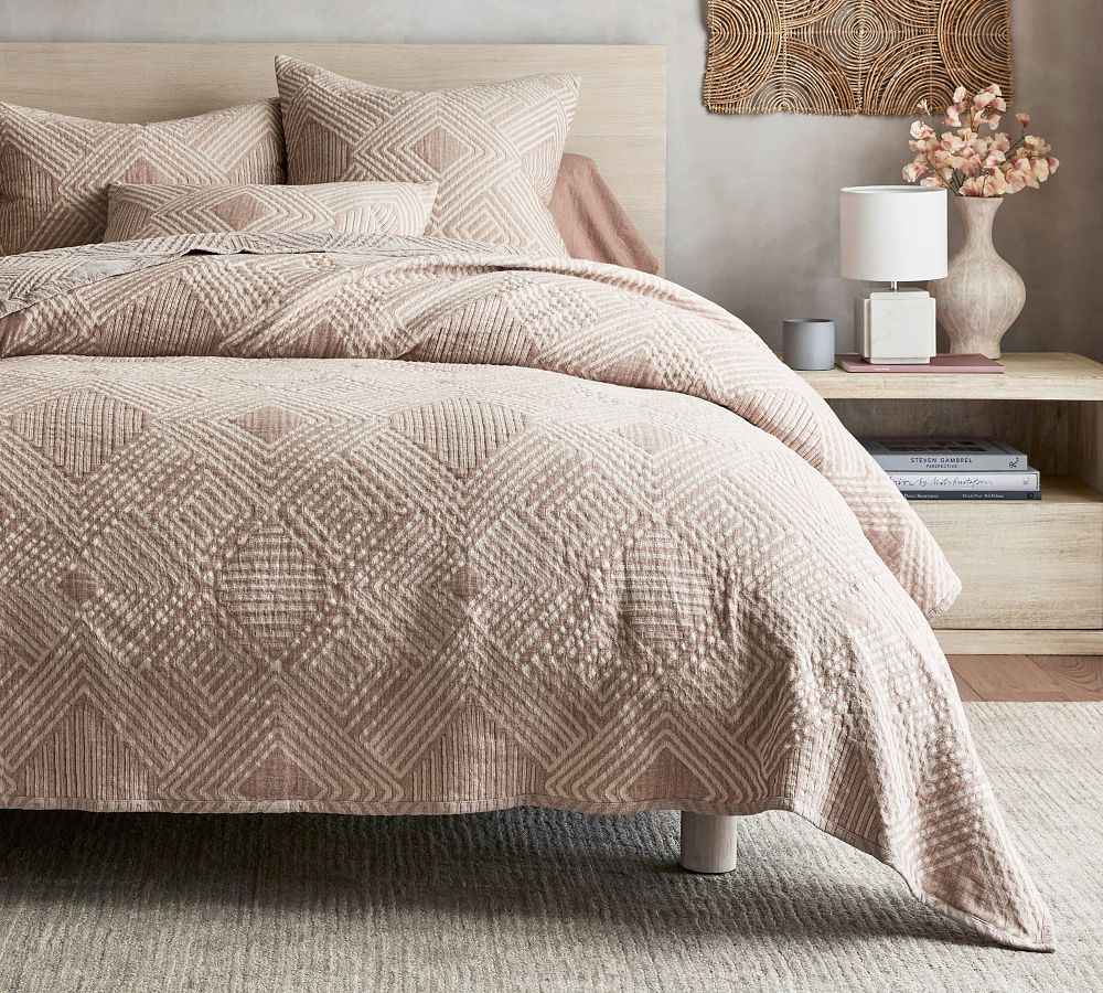 Sweet July Geo Coverlet Pottery Barn