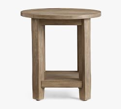Benchwright Round End Table (23") | Pottery Barn