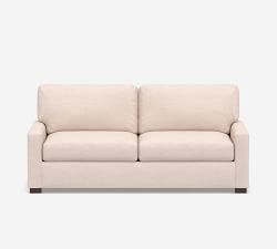 Turner Square Arm Sleeper Sofa with Memory Foam Mattress (84&quot;)