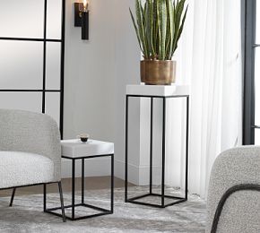 Kirkland Square Accent Table (14") | Pottery Barn