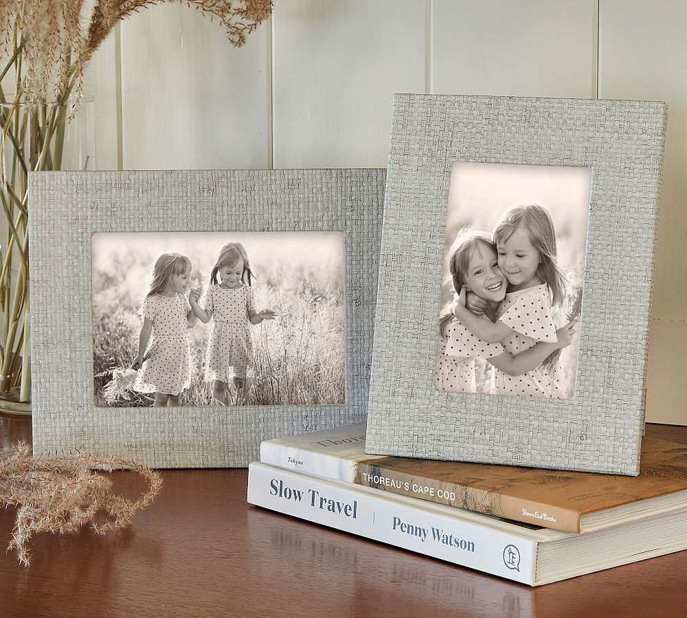 Faux Grasscloth Frames