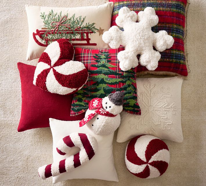 Christmas throw pillows on sale best sale