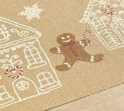 Chilewich Gingerbread Village Placemats 