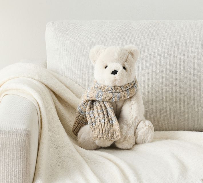 Alpaca Bear Shaped Pillow Pottery Barn