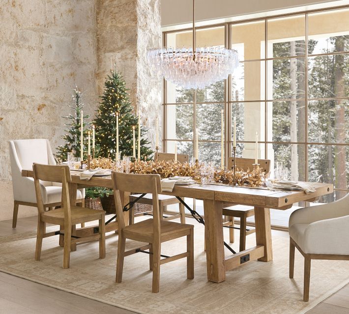 Benchwright Wooden Dining Chair Pottery Barn