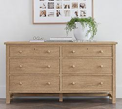 Farmhouse 6-Drawer Dresser (66&quot;)