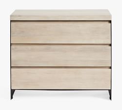 Cayman Metal 3-Drawer Dresser (40&quot;)