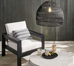 Malibu Metal Outdoor Lounge Chair