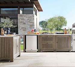 Abbott Acacia Ultimate 3-Piece Outdoor Kitchen Set