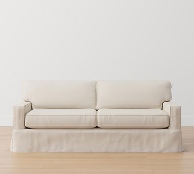 Square arm sofa slipcover sale