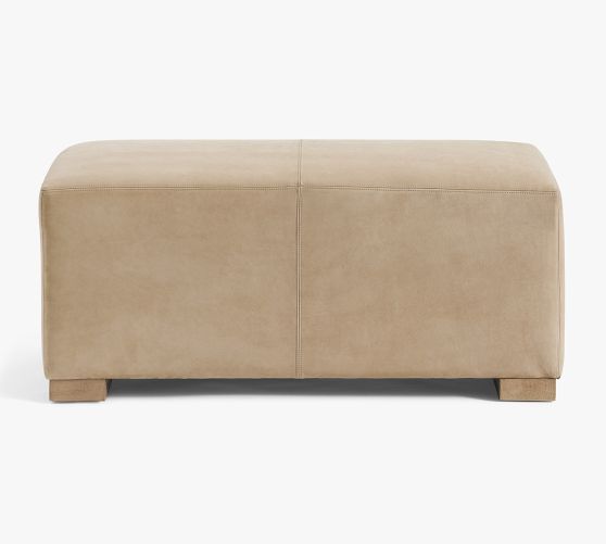 Universal Leather Bench Pottery Barn